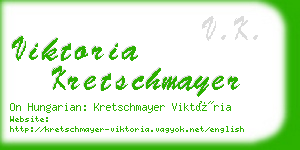 viktoria kretschmayer business card